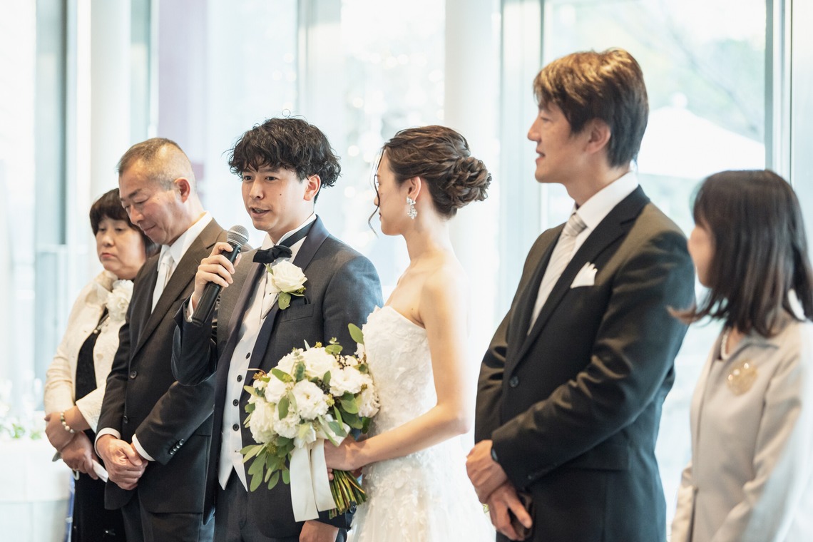 長濱崇が撮影した「ラー・エ・ミクニ　レストランウェディング」の写真