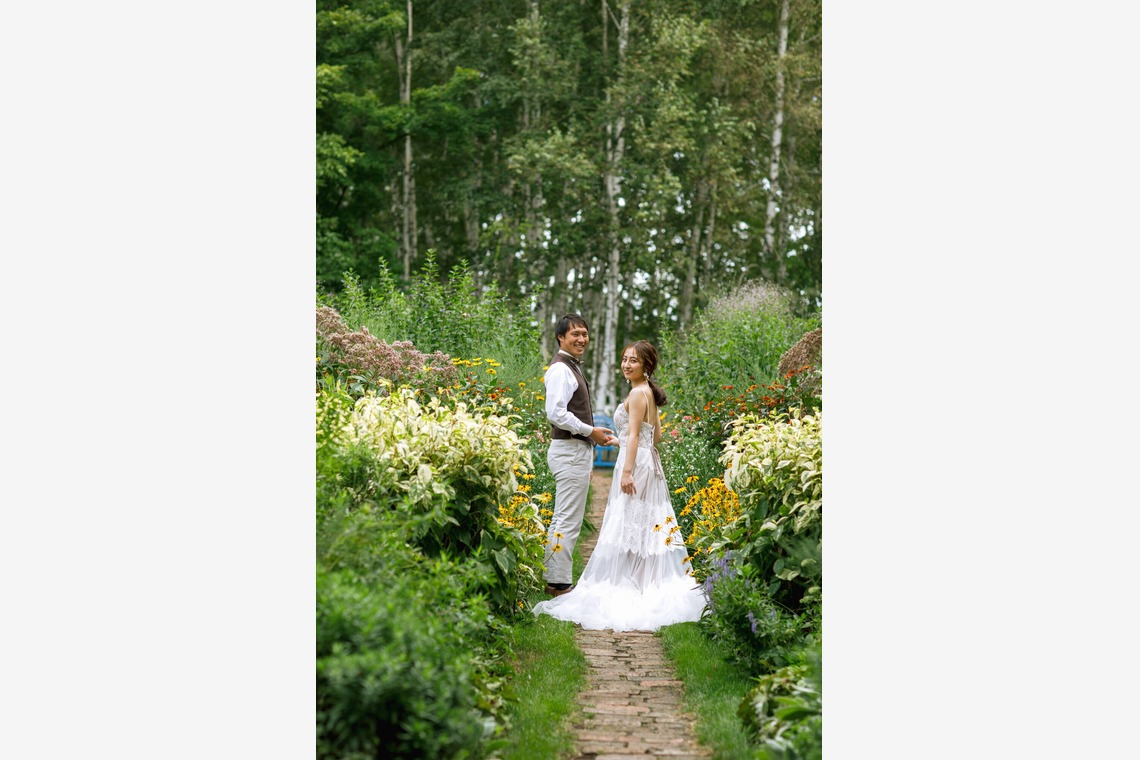 uno e creative act.が撮影した「富良野・美瑛　ロケーションフォトウェディング」の写真