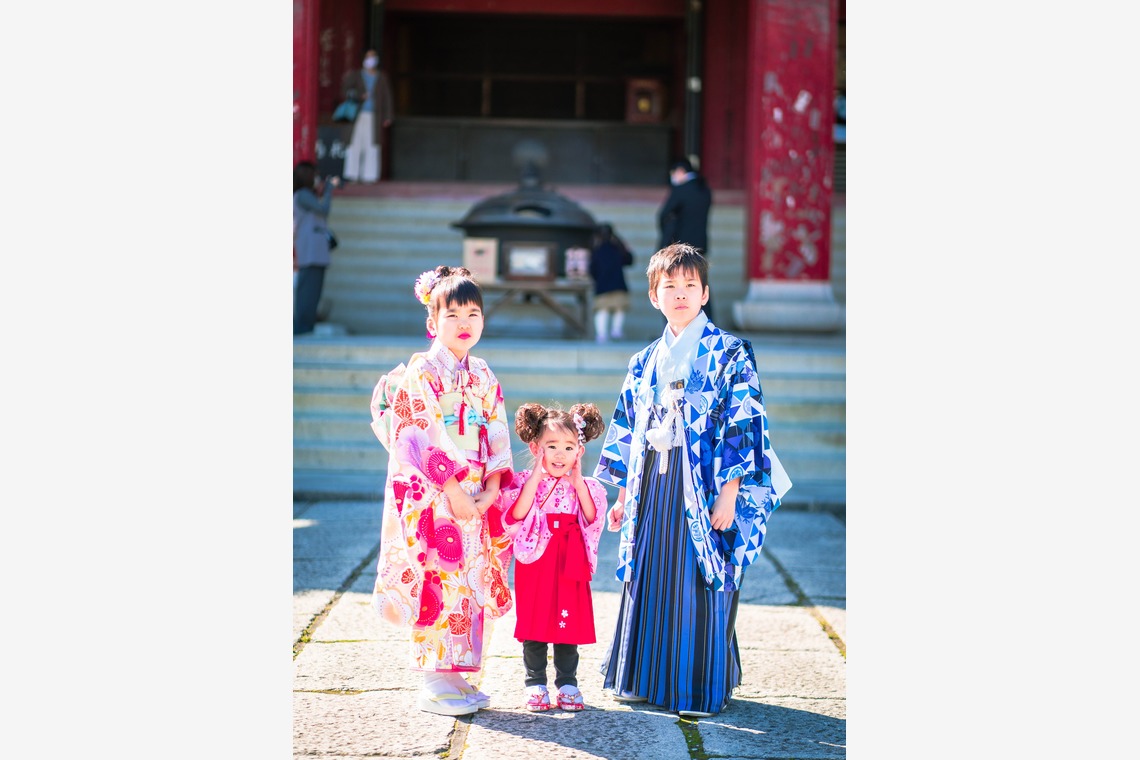 カチュエラ　レオナルドが撮影した「七五三、成人式、家族写真」の写真