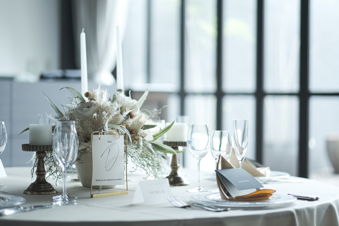 アールフォトが撮影した「テーブルコーディネート」の写真