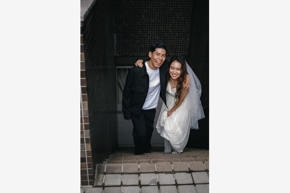 uno e creative act.が撮影した「街中スナップで残す二人だけのラブストーリーフォト」の写真