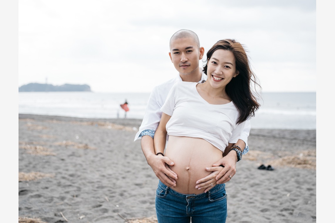 植村由理が撮影した写真のアルバム「マタニティフォト@湘南」