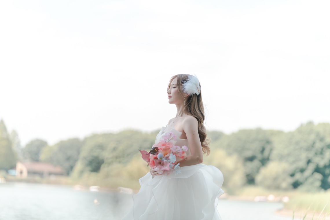 山﨑さと子が撮影した「wedding前撮り 昭和記念公園」の写真