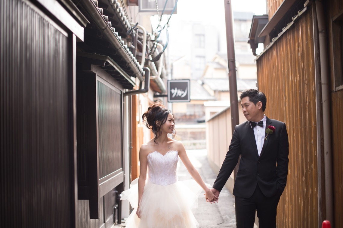 Photo of Wedding Photoshoot in Kyoto taken by Katakura Photo Office
