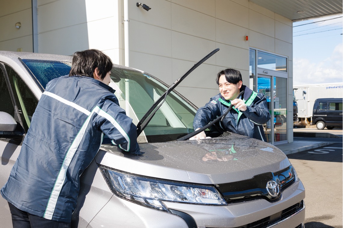 Yusuke Usuiが撮影した「マイナビバイト様 トヨタレンタカー様 採用広告撮影」の写真