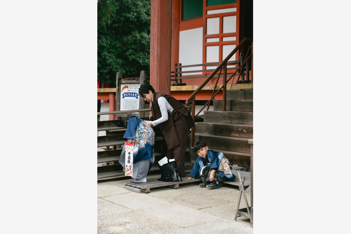 Tatsuyaが撮影した写真のアルバム「七五三前撮り（大阪 寺）」