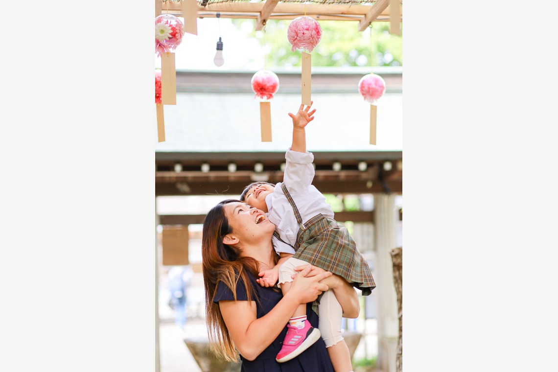 なかがわさとみが撮影した「お宮参りご家族写真撮影」の写真