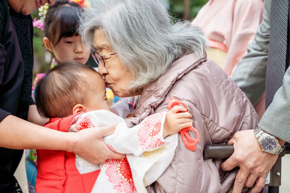 Yossyが出張撮影した家族写真(キッズ,ベビーフォト)などが写った「ファミリー」の家族写真