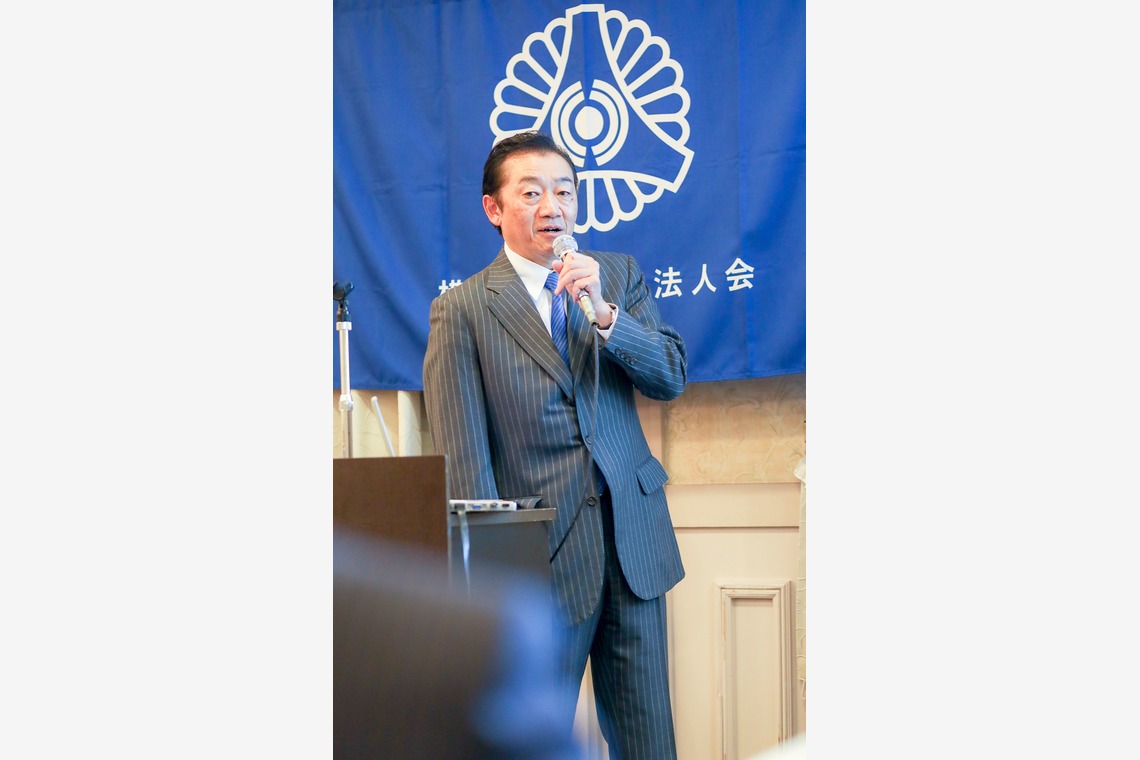 なかがわさとみが撮影した「モーニングセミナー講演＠新横浜」の写真