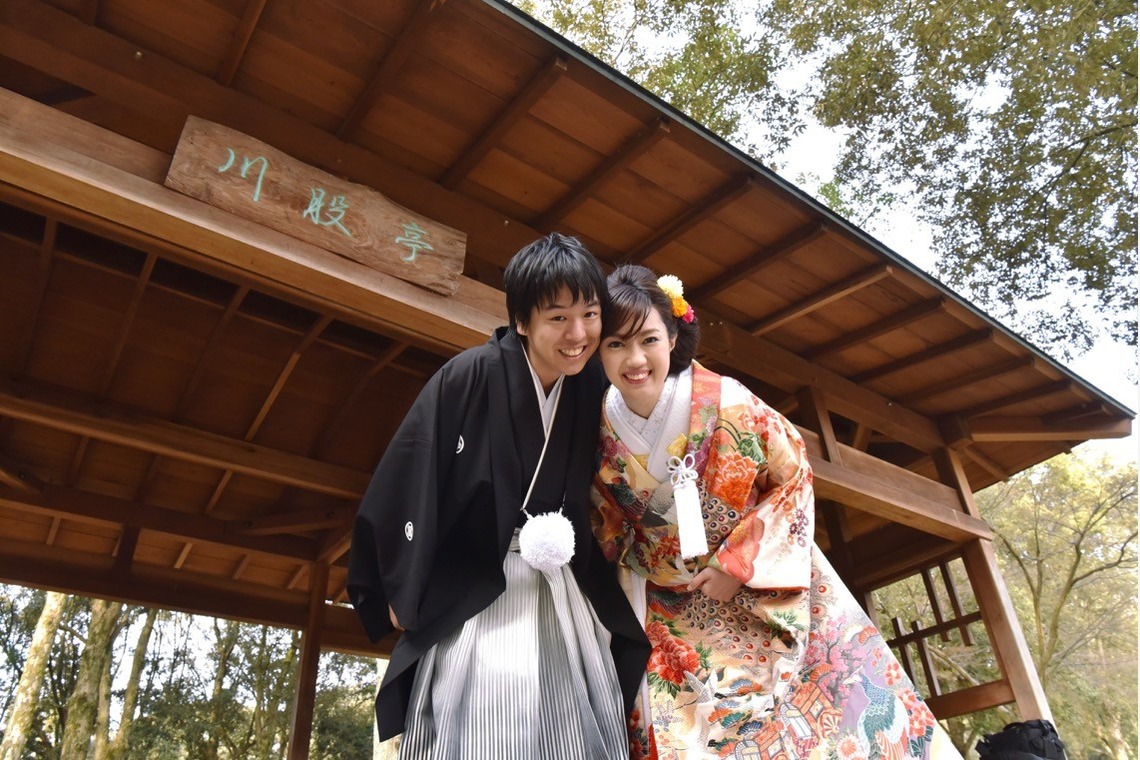 Photo of Pre weddingphotoshoot and wedding ceremony at shrine and Nara Park for foreigners. taken by Kiki photo works