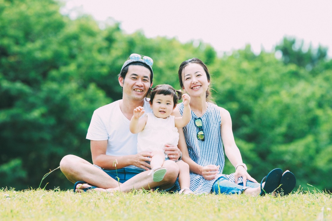 出張撮影HUG TIMEが撮影した「家族写真〜湘南の海にて〜」の写真