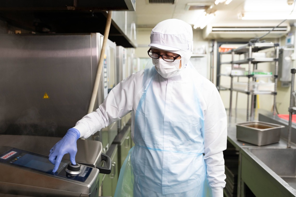 曽川拓哉が撮影した「お弁当工場」の写真