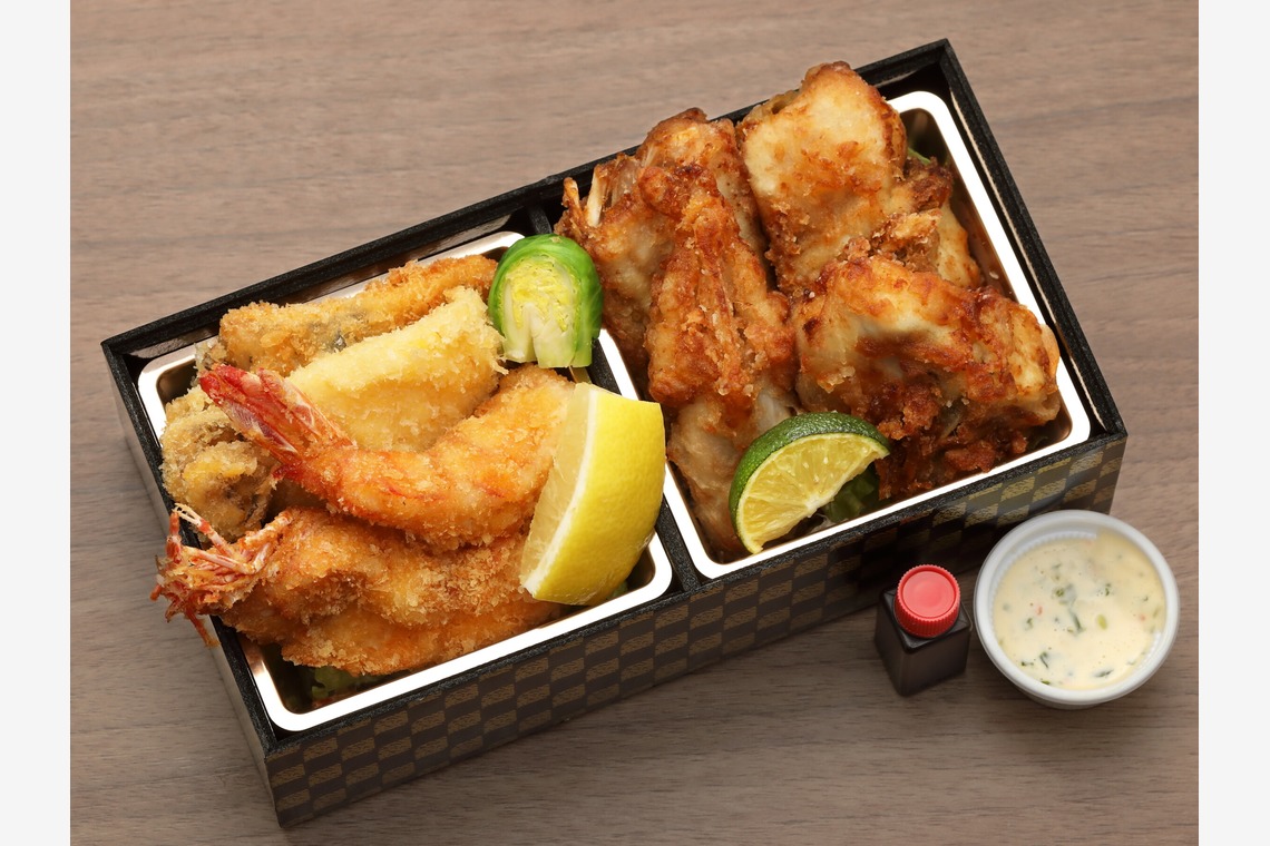 森安　照が撮影した「和食弁当・洋食弁当・中華弁当」の写真