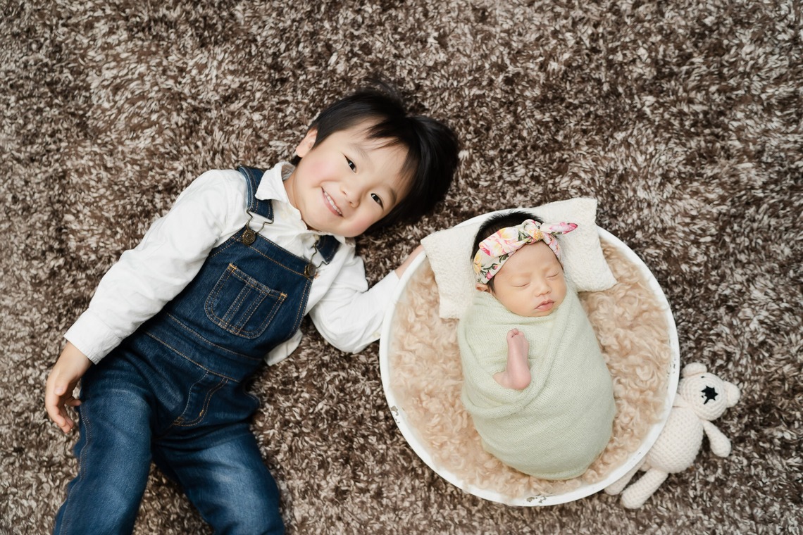 三谷 朋也が撮影した「ニューボーンフォト」の写真