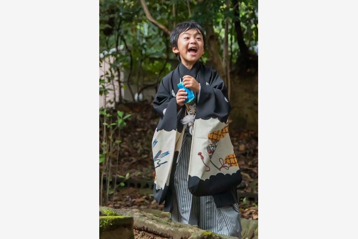 スマイルグローバルフォトが撮影した「秋の七五三(男の子)」の写真