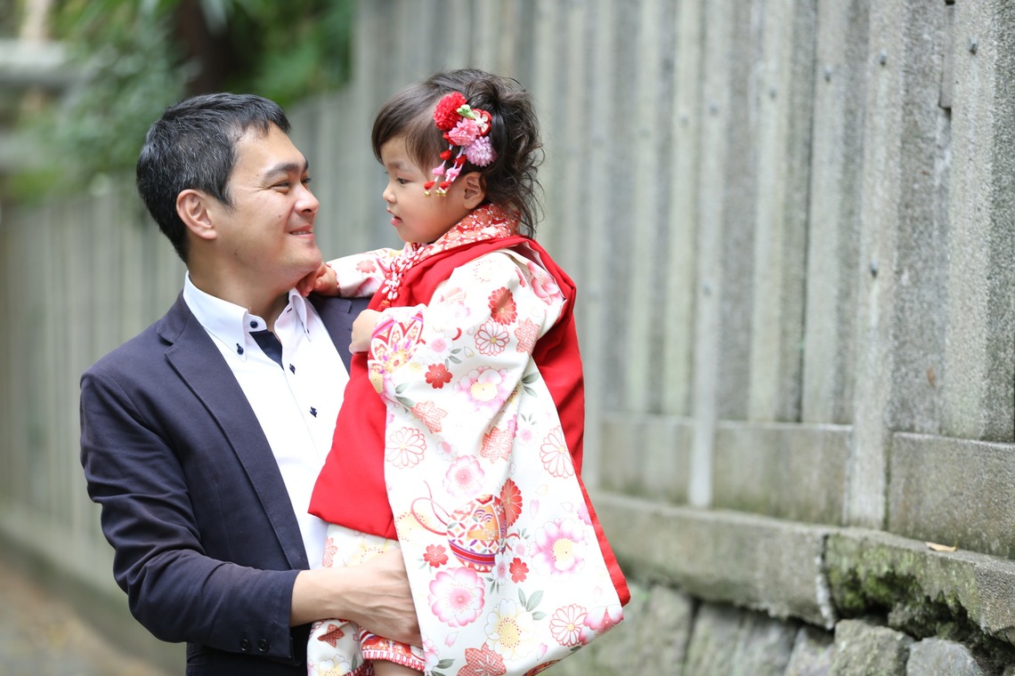 出張撮影HUG TIMEが撮影した「七五三記念撮影＠鎌倉鶴岡八幡宮」の写真