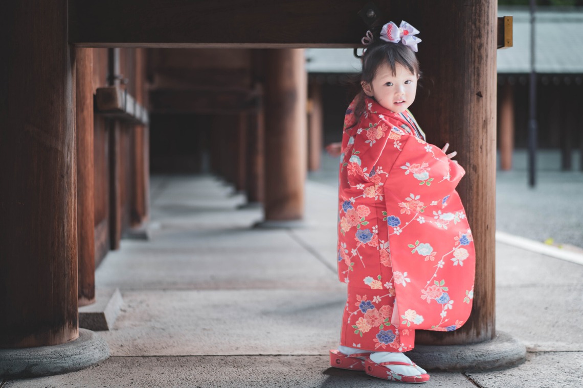 北海道ロケーションフォトウェディング♪が出張撮影した家族写真(キッズ,ベビーフォト)などが写った「七五三ロケーションフォト（お支度から神社撮影まで）」の家族写真
