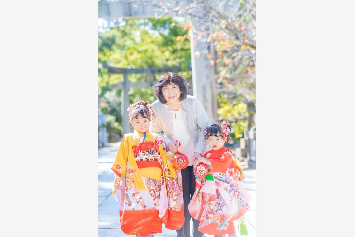 ベッティフォトが撮影した「ご家族撮影(七五三)」の写真