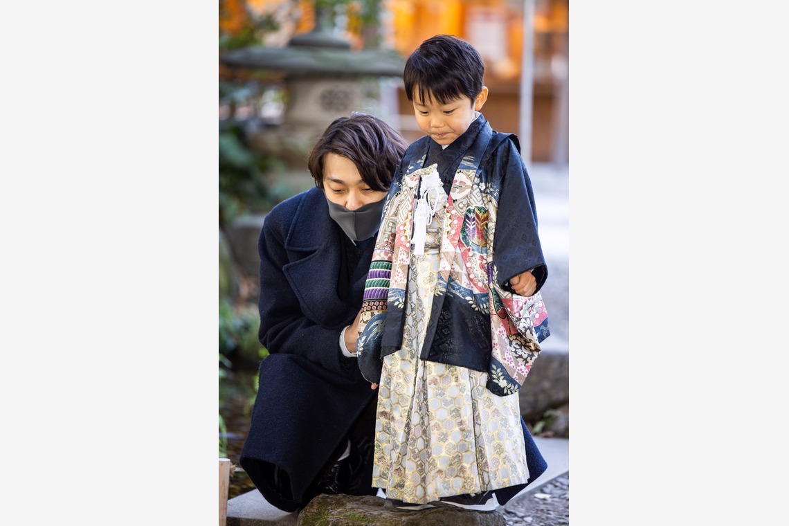 板橋薫平が撮影した「氷川神社七五三」の写真