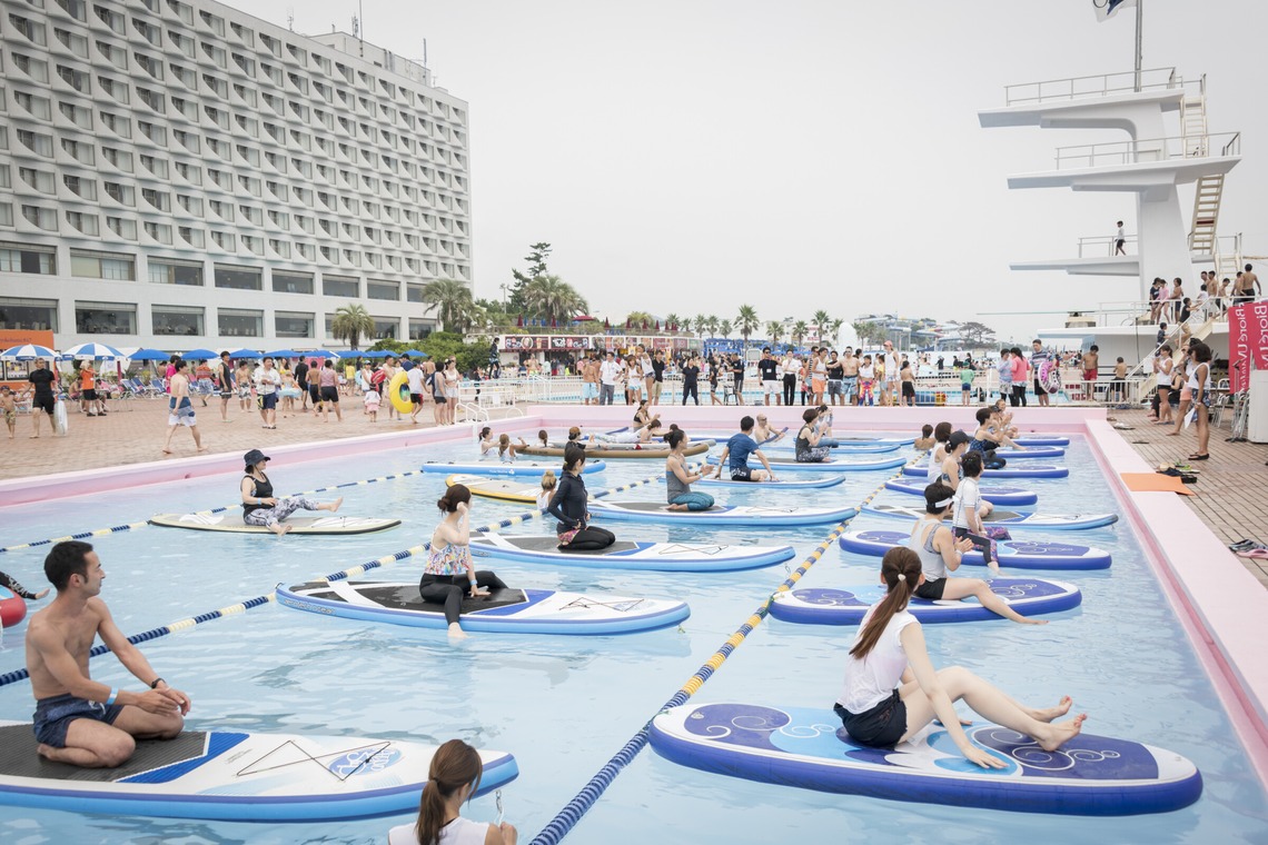 長濱崇が撮影した「サップヨガイベント/大磯ロングビーチ」の写真