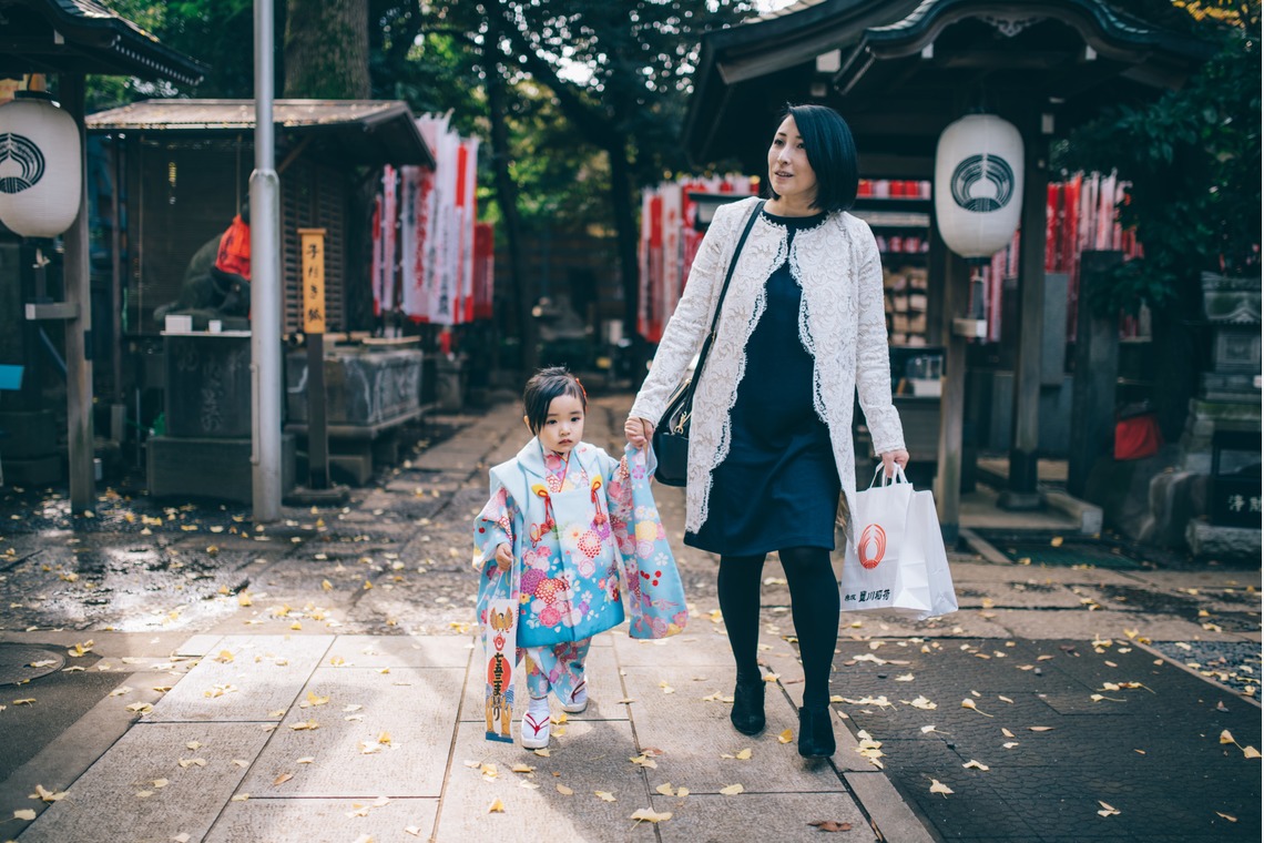 ユウコン　フォトグラフィーが撮影した「七五三フォト」の写真