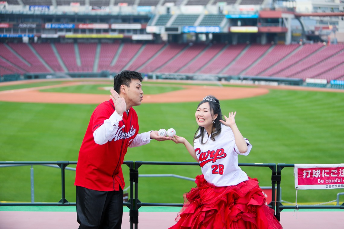 KIKIウェディングが撮影した「マツダスタジアム」の写真