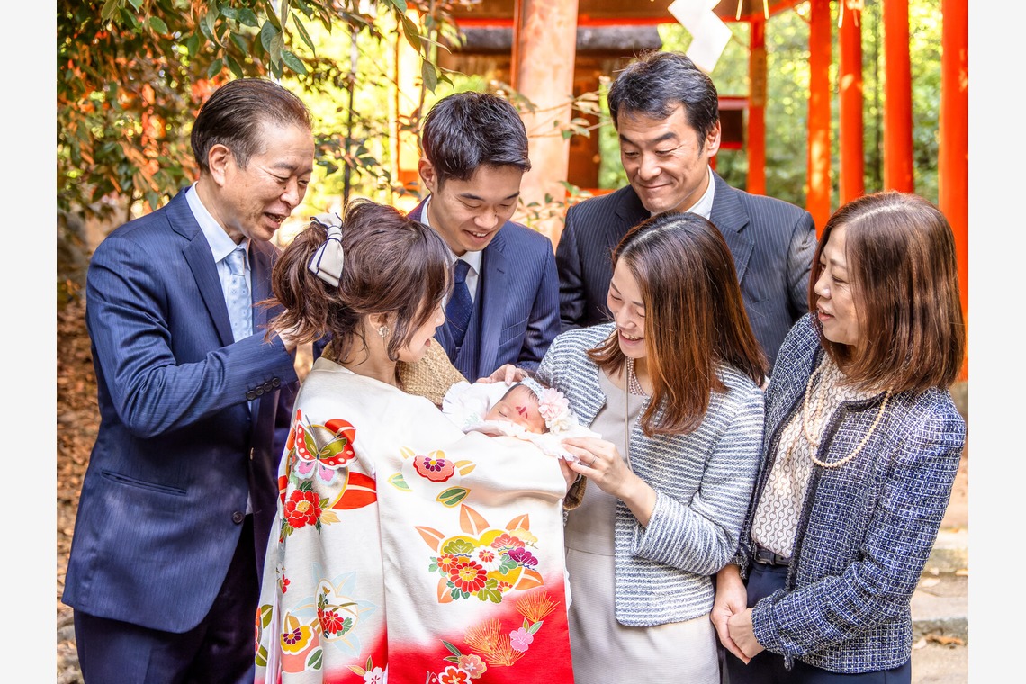 中村雅樹が撮影した「お宮参り」の写真