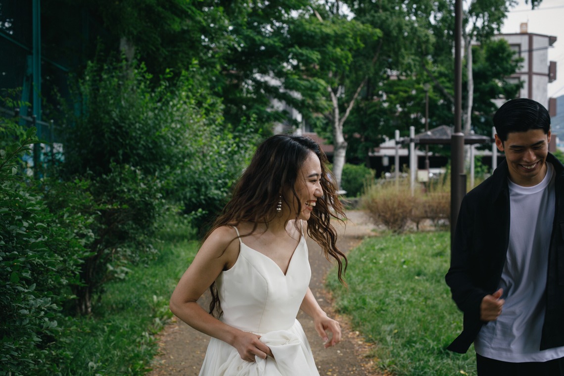 uno e creative act.が撮影した「街中スナップで残す二人だけのラブストーリーフォト」の写真