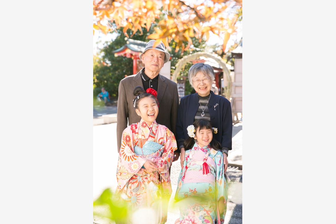 スタジオミルクが撮影した写真のアルバム「七五三出張撮影＠東伏見稲荷神社」