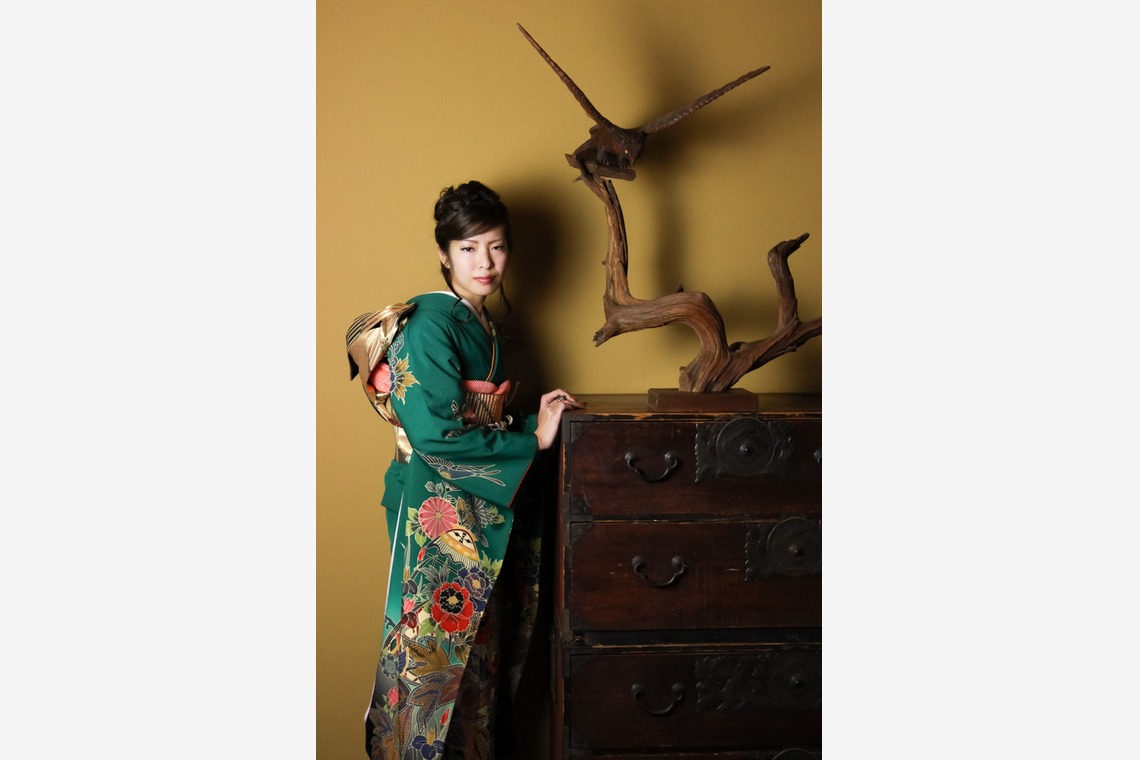 スマイルハンターが出張撮影した家族写真(キッズ,ベビーフォト)などが写った「成人式フォト」の家族写真