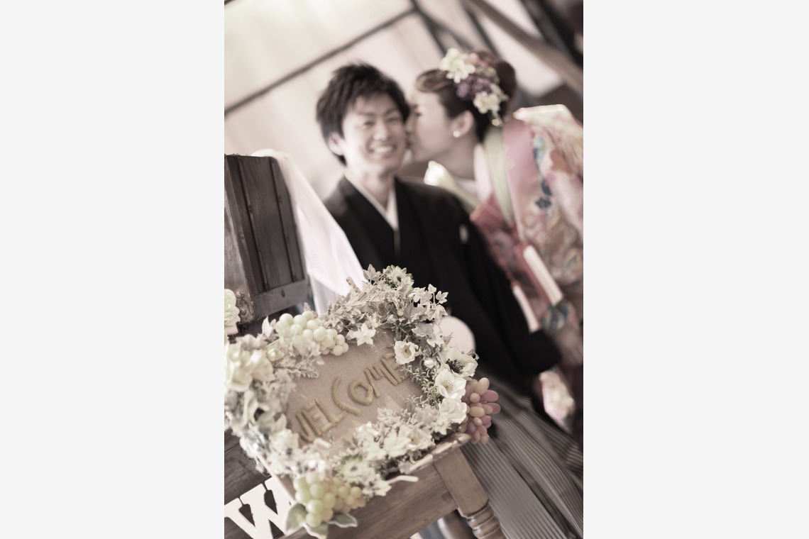 ウェディングアベニューが撮影した「アトリエスタジオ　和装」の写真