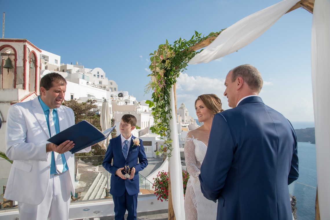 Olga Chalkiadakiが撮影した「Santorini Wedding Ceremony」の写真