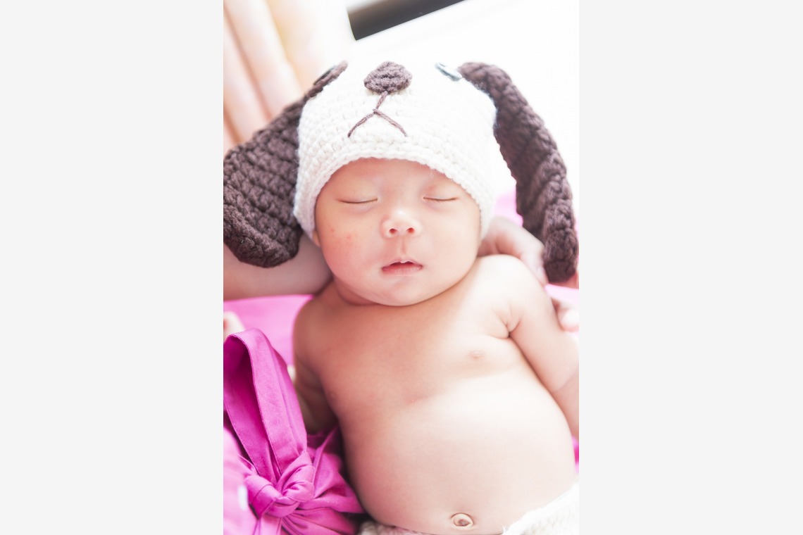 24to Produceが撮影した「ニューボーンフォト」の写真