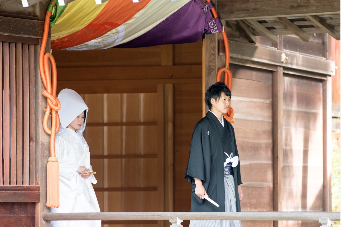 石津祐介が撮影した「和装結婚式」の写真