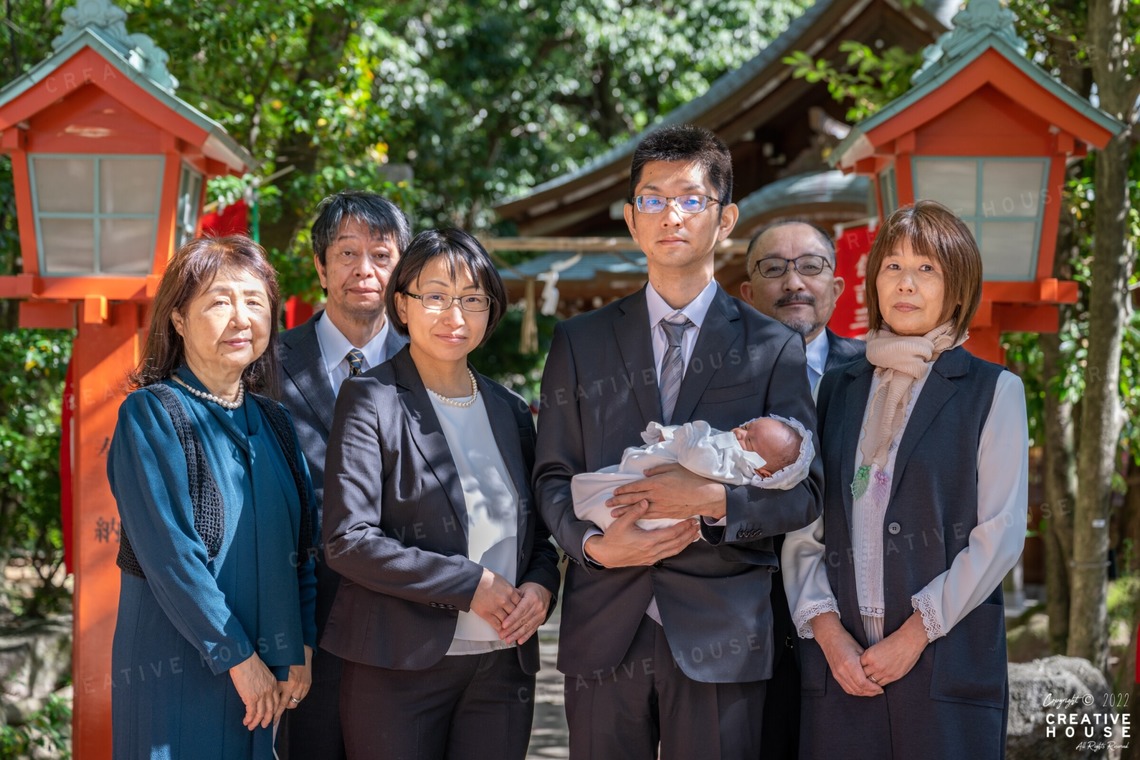 CREATIVE HOUSEが撮影した「お宮参り」の写真