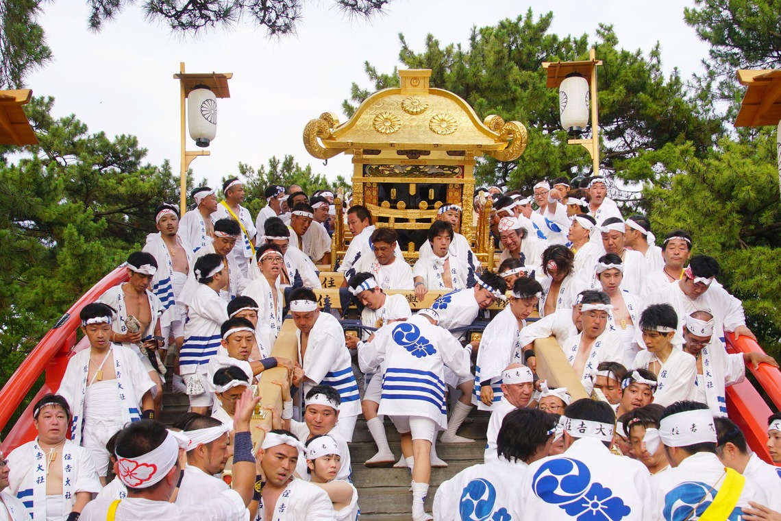 河野慈圓が撮影した「イベント撮影　住吉大社御輿渡御」の写真