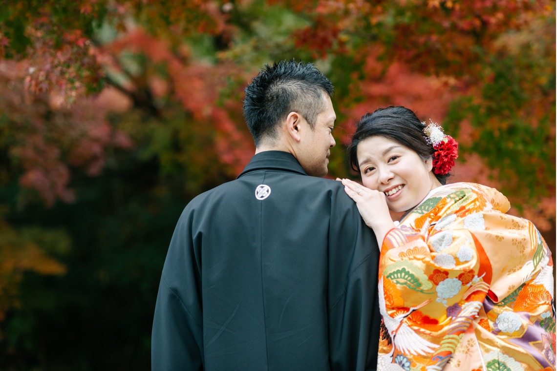 LARA LILYが撮影した「結婚式前撮り(福岡県・秋月城)」の写真