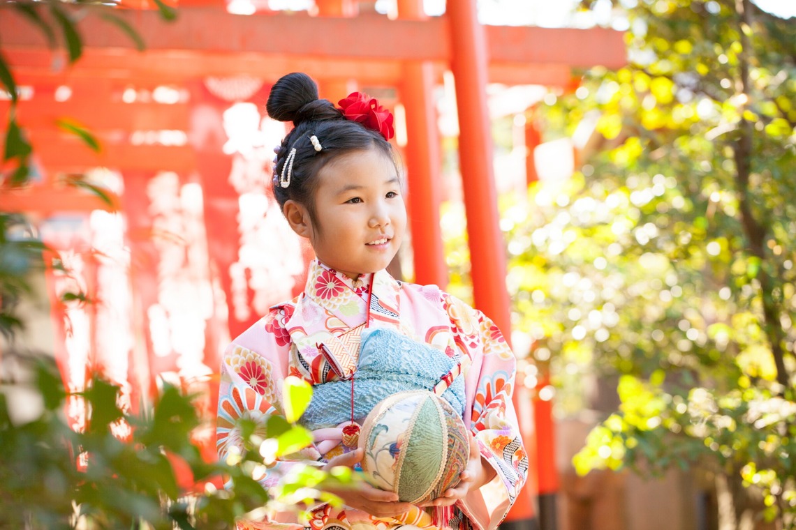スタジオミルクが撮影した写真のアルバム「七五三出張撮影＠東伏見稲荷神社」