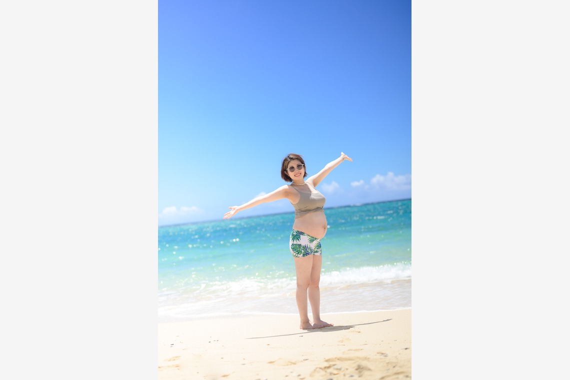 ＥＧＰが撮影した写真のアルバム「沖縄マタニティーフォト」