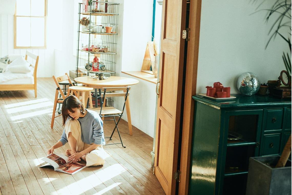 倉木ノエルが撮影した「ポートレート広告」の写真