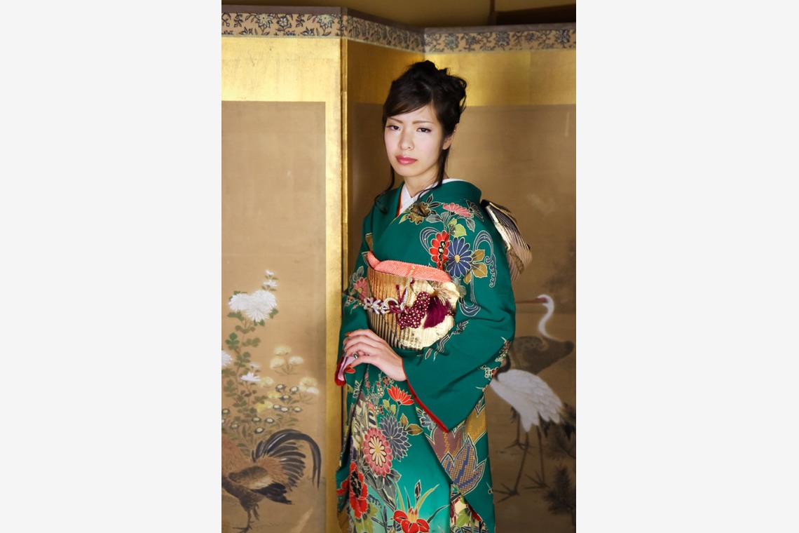 スマイルハンターが出張撮影した家族写真(キッズ,ベビーフォト)などが写った「成人式フォト」の家族写真