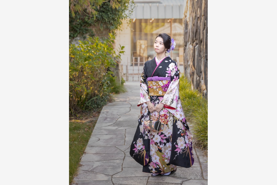 梅田　紫邑が撮影した「愛媛県新居浜市広瀬邸での前撮り」の写真