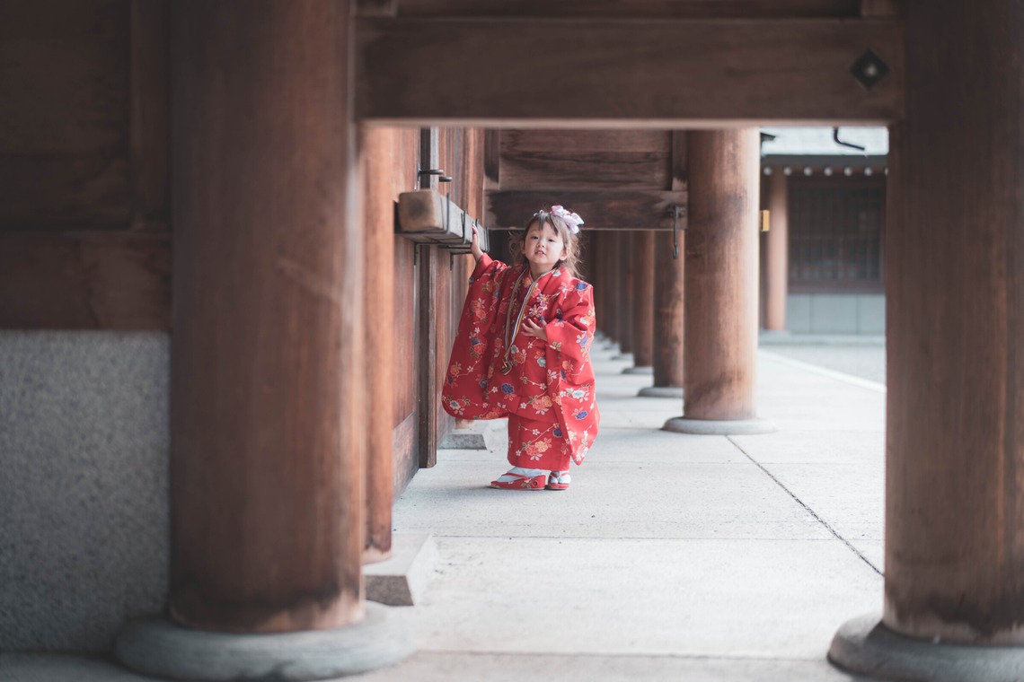 北海道ロケーションフォトウェディング♪が出張撮影した家族写真(キッズ,ベビーフォト)などが写った「七五三ロケーションフォト（お支度から神社撮影まで）」の家族写真