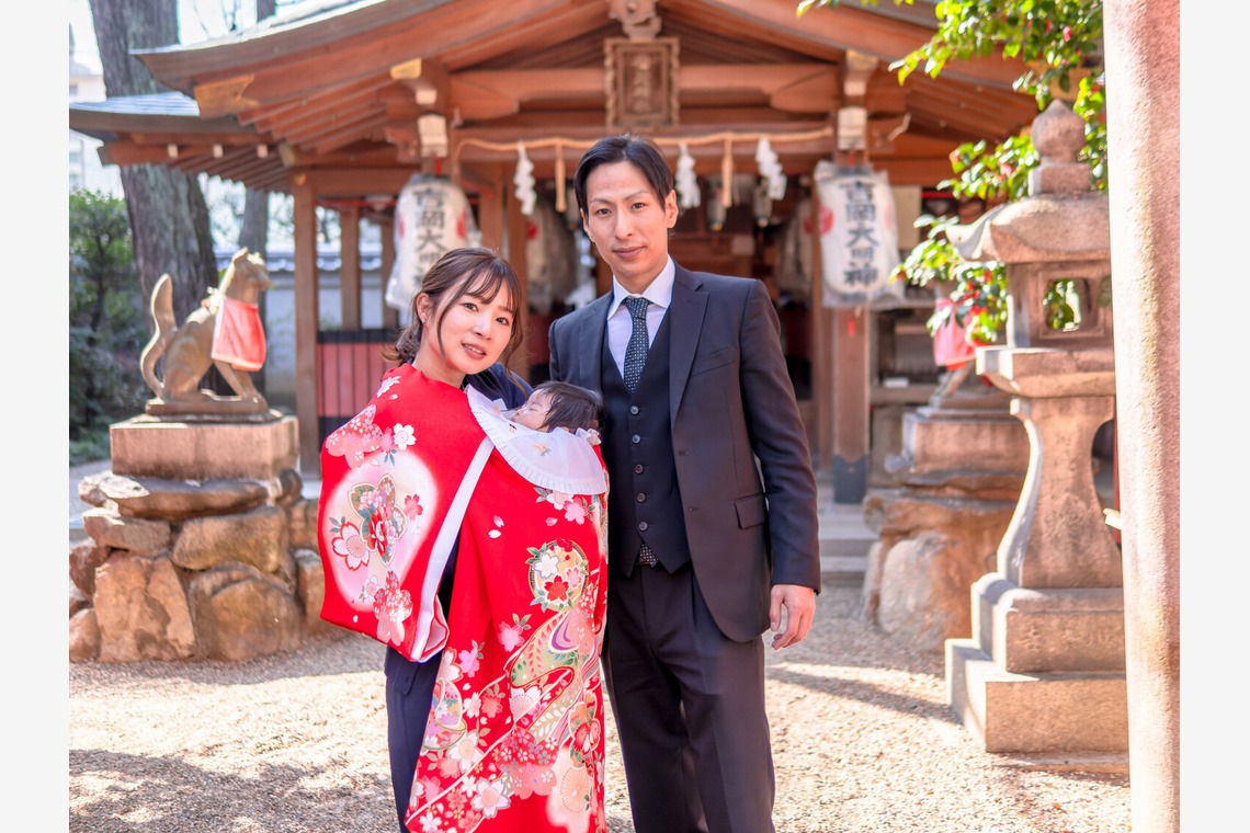 中村雅樹が撮影した「お宮参り」の写真