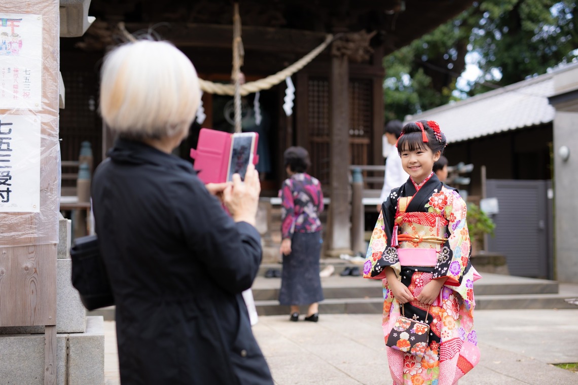 T.Matsumuraが撮影したエンゲージメントフォトのアルバム「七五三＠篠原八幡神社」