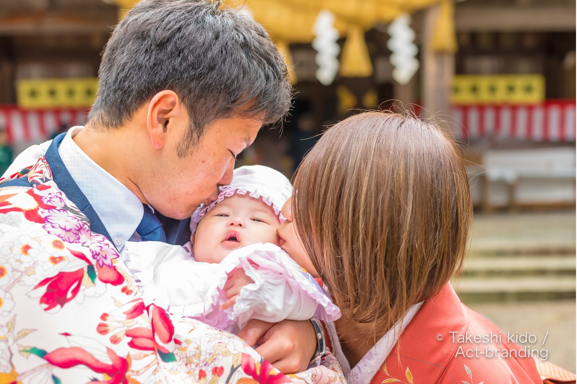 Act-brandingが撮影した「お宮参り」の写真