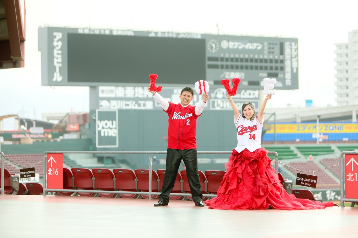 KIKIウェディングが撮影した「マツダスタジアム」の写真