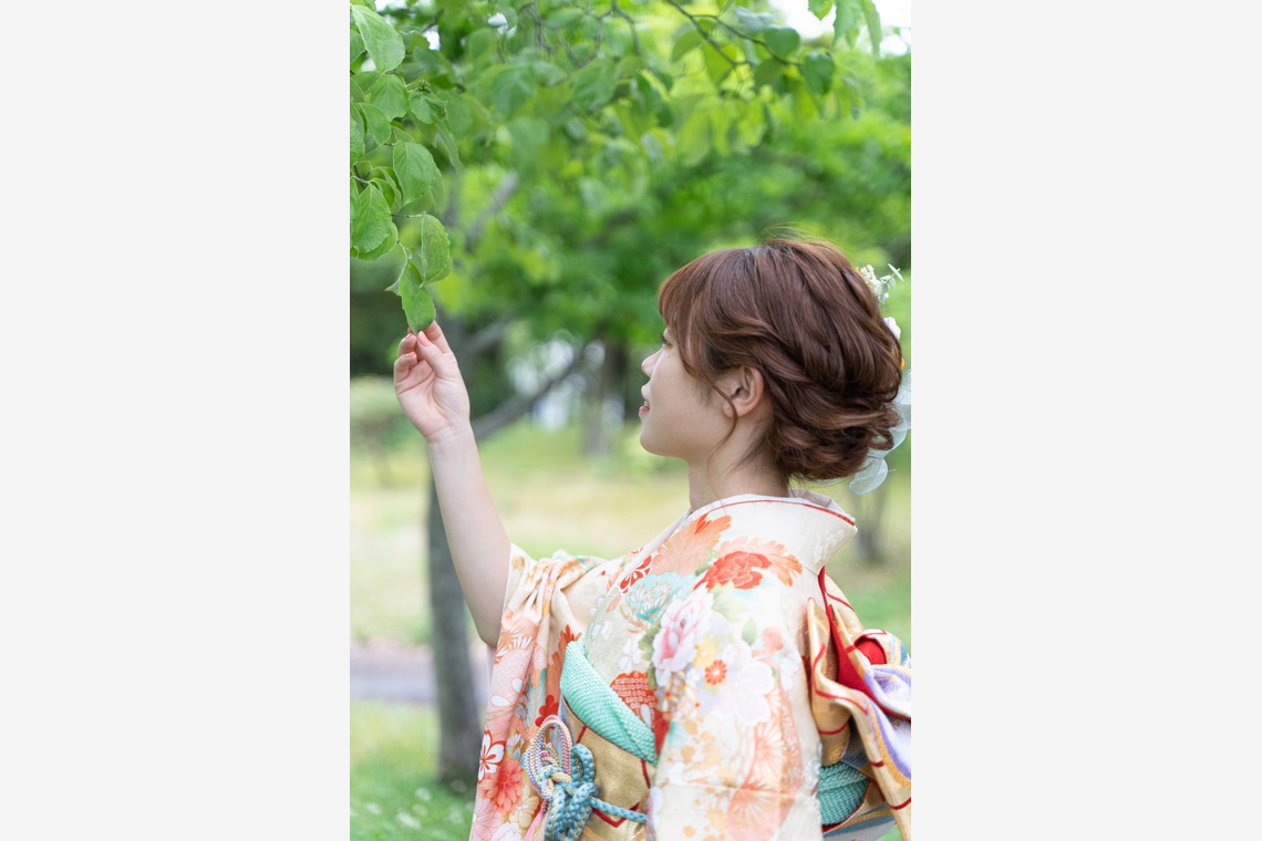 蓬台祐希が撮影した「成人式前撮り撮影」の写真