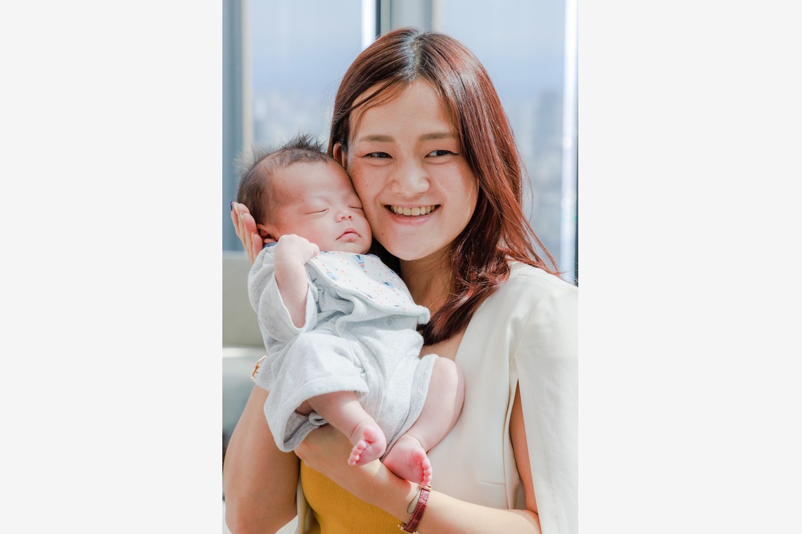 ちずカメラが撮影した家族写真(キッズ,ベビーフォト)のアルバム「親子」