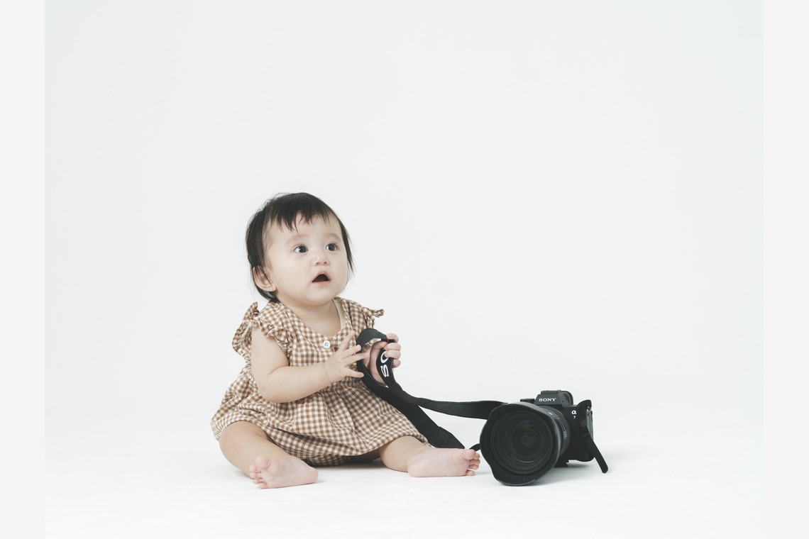 ワイヤリングが撮影した家族写真の出張撮影/七五三フォト/お宮参りのアルバム「ファミリー」